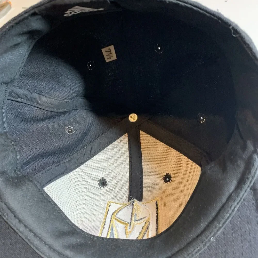 Vegas Golden Knights Hat Adidas 7 1/2